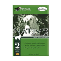Kent Native® Chicken Meal & Rice Formula Level 2 Dog Food 40 Lbs(95972)