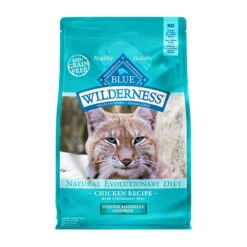 Blue Buffalo® Wilderness™ Natural Evolutionary Diet Indoor Hairball Grain Free Chicken Adult Cat Food 11 Lbs(46998)