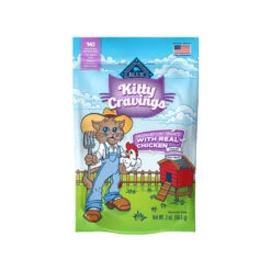 Blue Buffalo® Kitty Cravings® With Real Chicken Crunchy Cat Treats 2 Oz(47271)