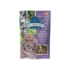 Blue Buffalo® Wilderness™ Chicken Flavor Grain Free Crunchy Cat Treats 2 Oz(47275)
