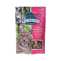 Blue Buffalo® Wilderness™ Salmon Flavor Grain Free Crunchy Cat Treats 2 Oz(47276)