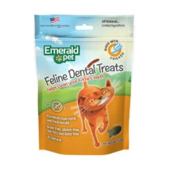 Emerald Pet® Grain Free Chicken Feline Dental Treats 3 Oz(120890)