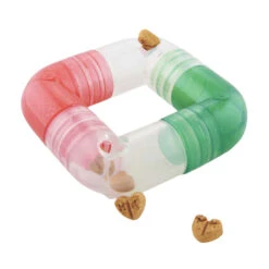 Outward Hound® Orbee-Tuff Holiday Link For Dog Red/Green Color(135987)