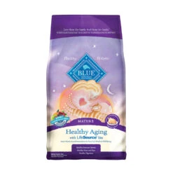 Blue Buffalo® Healthy Aging Chicken & Brown Rice Mature Cat Food 3 Lbs(46525)