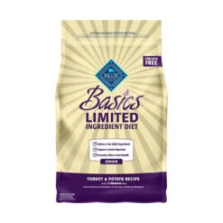 Blue Buffalo® Basics® Limited Ingredient Diet Turkey & Potato Recipe Senior Dog Food 4 Lbs(46781)