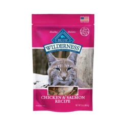 Blue Buffalo® Wilderness™ Grain Free Chicken & Salmon Soft-Moist Cat Treats 2 Oz(46842)