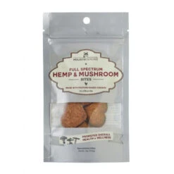 Holistic Hound® Chicken PCR Hemp & Mushroom Bite 3mg Cat & Dog Treats 0.7 Oz Trial Pack(73348)