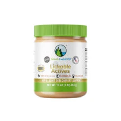 Green Coast Pet™ Lickable Actives™ Peanut Butter Flavor Hip/Joint & Discomfort Support Dog Supplement 16 Oz(135028)