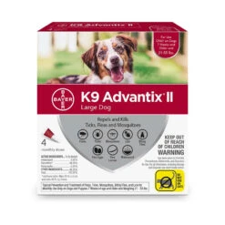 K9 Advantix® II Flea & Tick Treatment For Large Dog 4 Dose(43833)