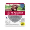 K9 Advantix® II Flea & Tick Treatment For Extra Large Dog 4 Dose(43835)