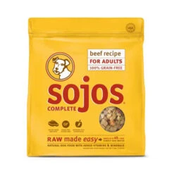 Sojos® Complete Grain Free Beef Recipe Dog Food 7 Lbs(121101)